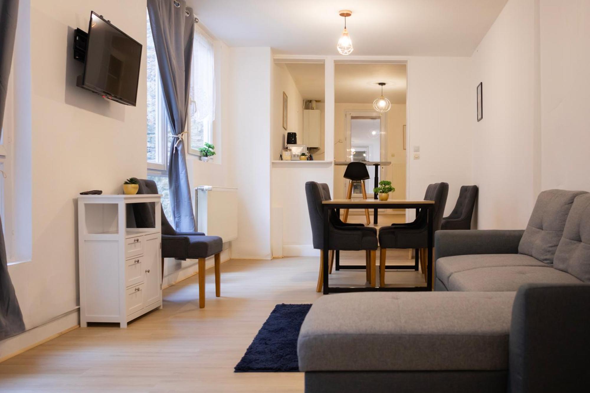 Spa Central Charmant Duplex Cosy 90M2 A 300M Rue Pietonne Et 500 M Du Port Boulogne-sur-Mer Exterior photo